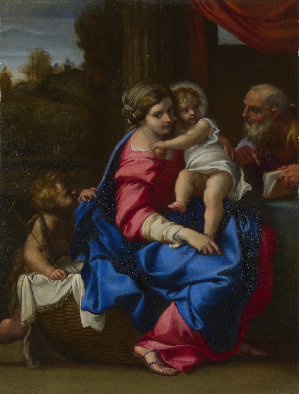 La Madone de Montalto - Annibale Carracci