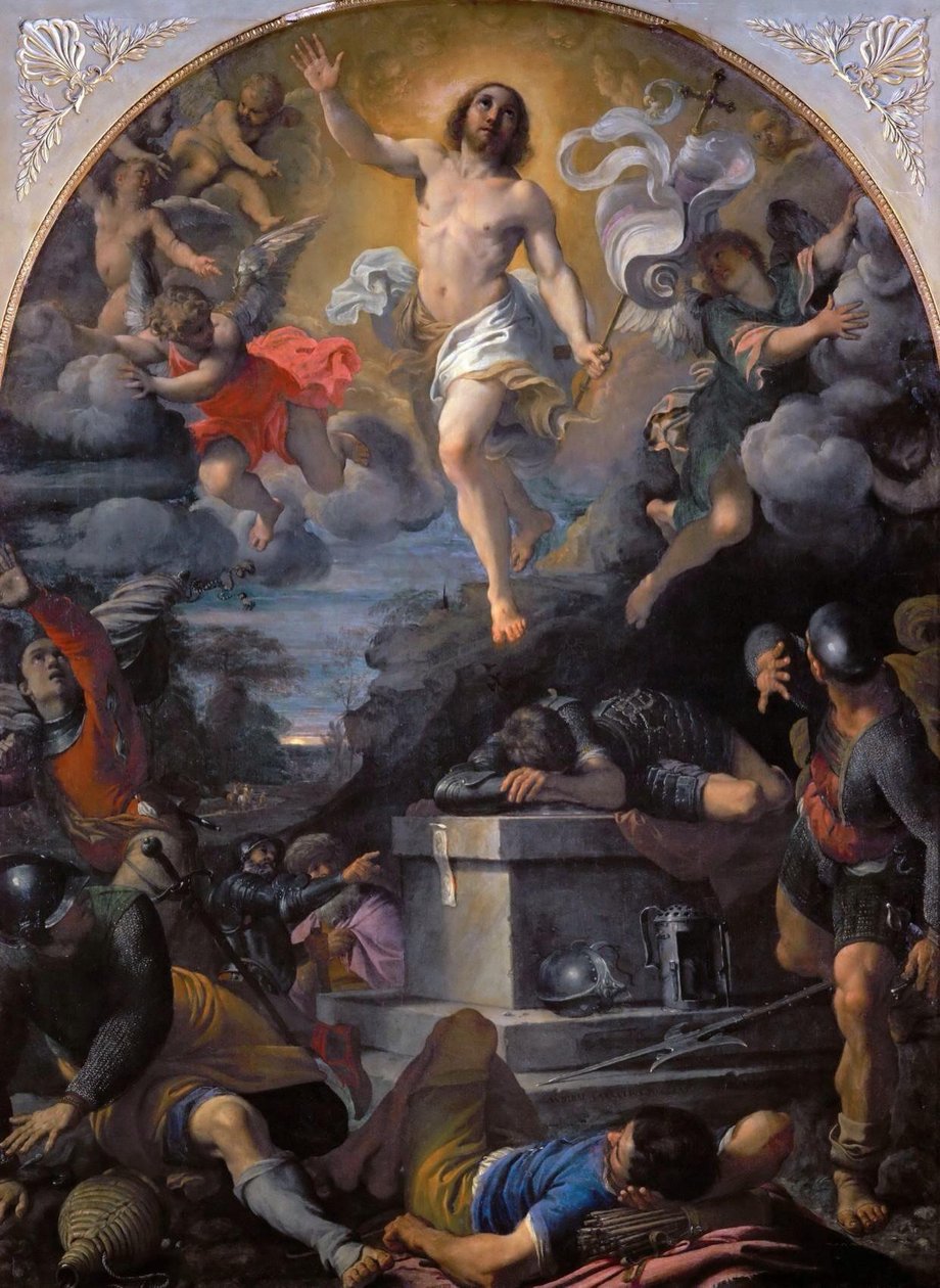 La Résurrection du Christ - Annibale Carracci