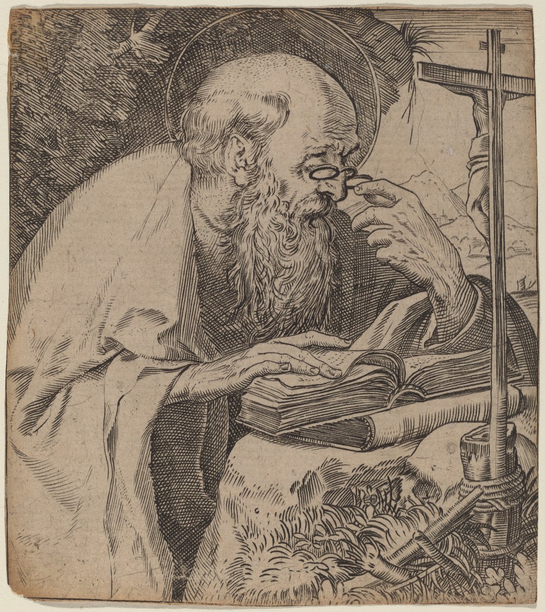 Saint Jérôme - Annibale Carracci
