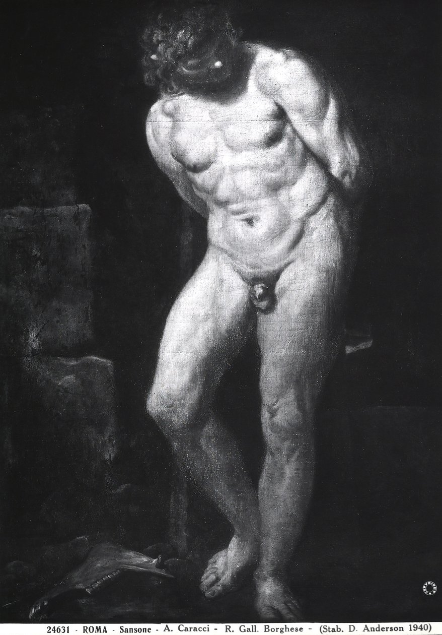 Samson, c.1580-1609 - Annibale Carracci