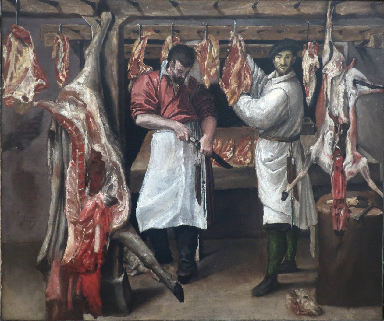 La boucherie - Annibale Carracci