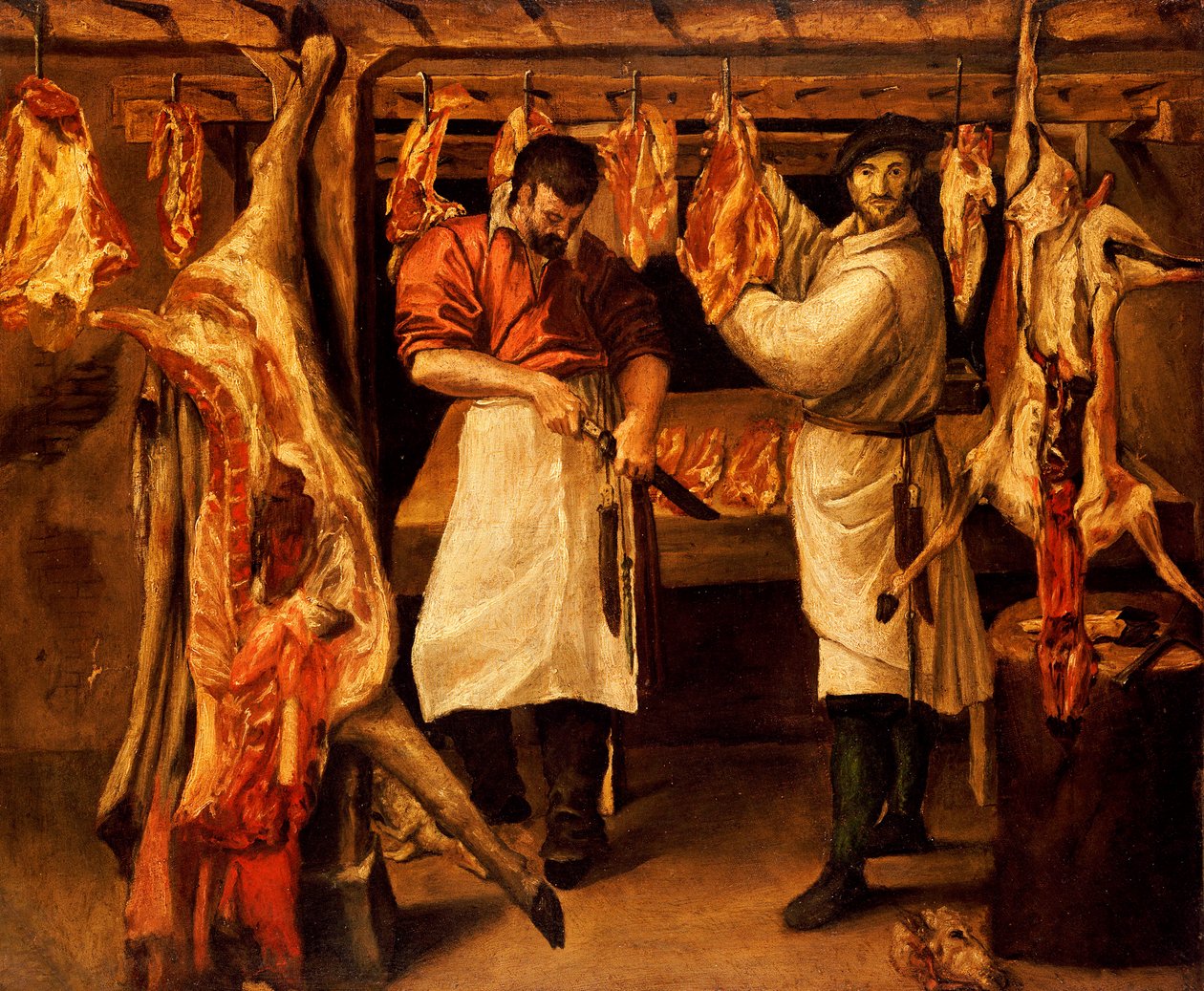 La Boucherie - Annibale Carracci