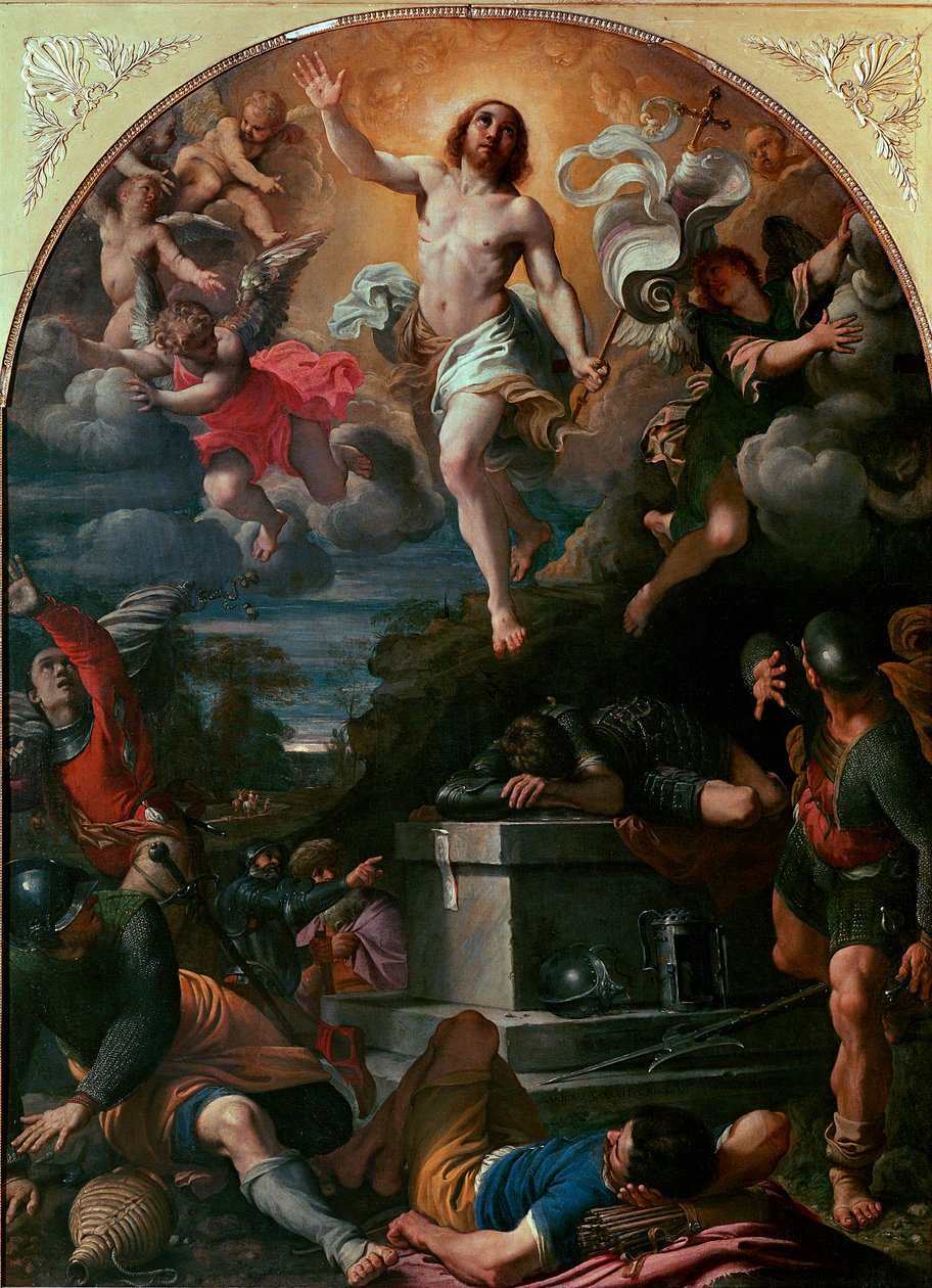 La Résurrection du Christ - Annibale Carracci