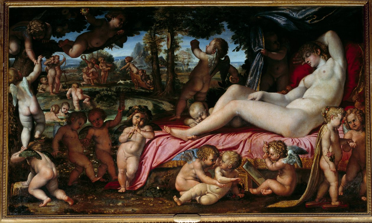 Le Sommeil de Vénus - Annibale Carracci