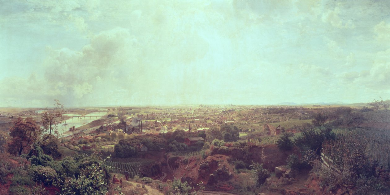 Vue panoramique de Vienne, vers 1870 - Unbekannt Unbekannt
