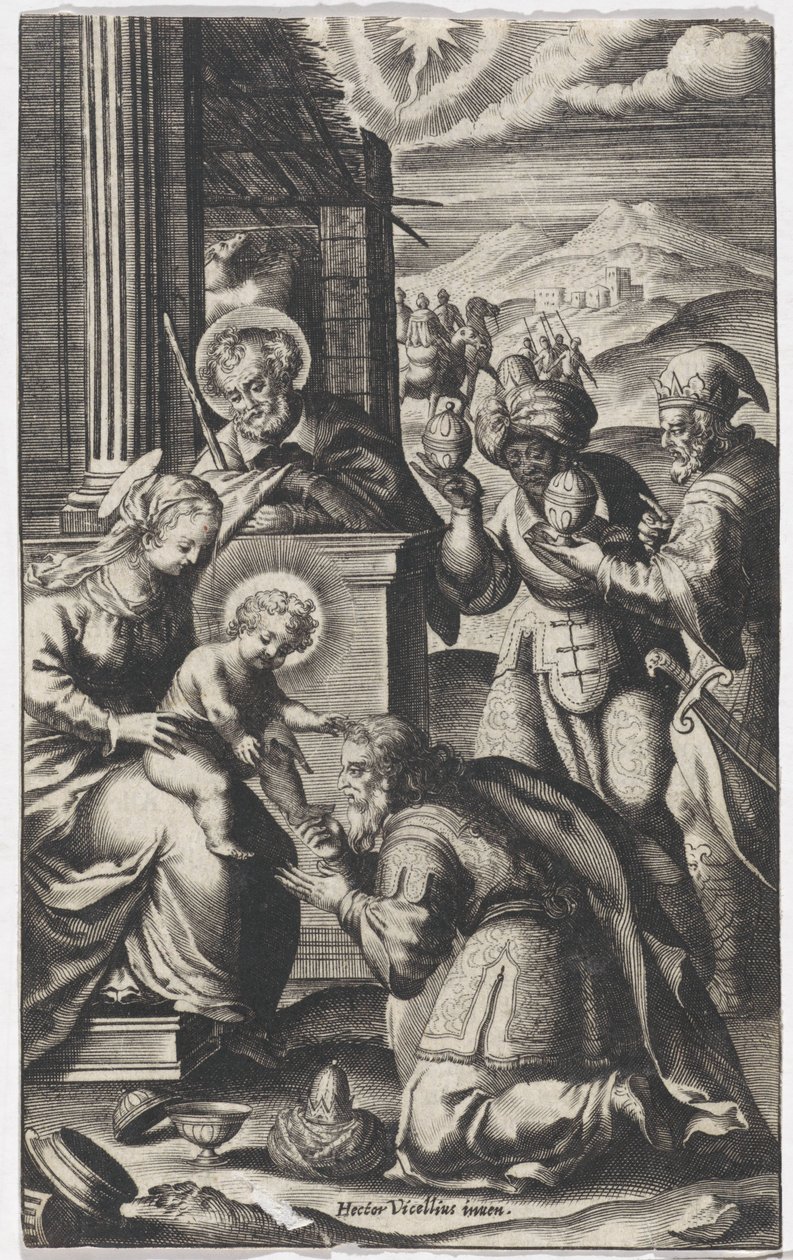 Adoration des mages - Anonymous