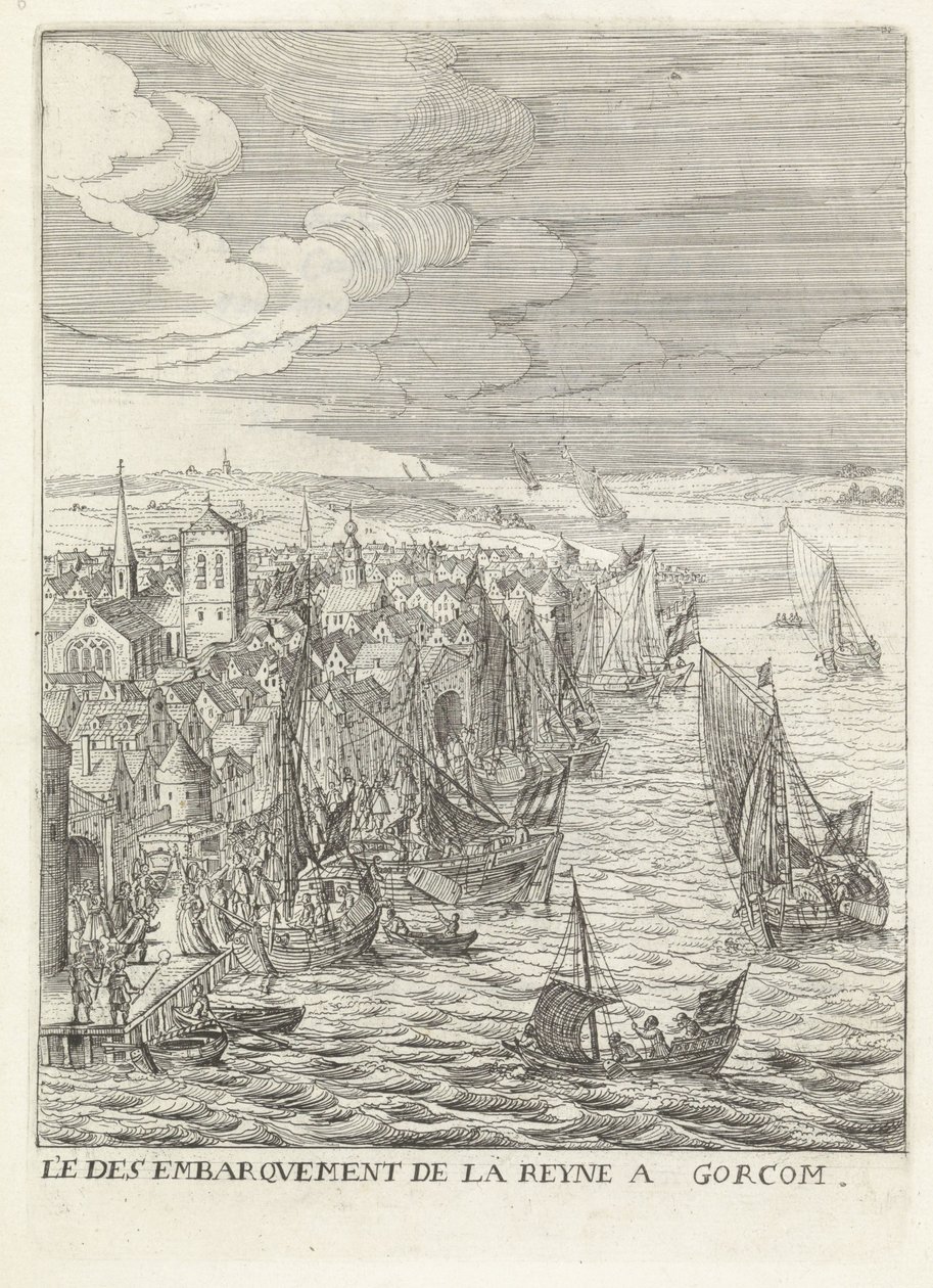 Arrivée de Marie de Médicis à Gorinchem - Anonymous