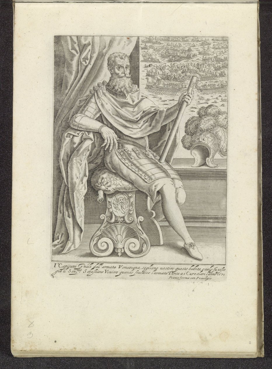Amiral Sebastiano Vernier et la bataille de Lépante - Anonymous
