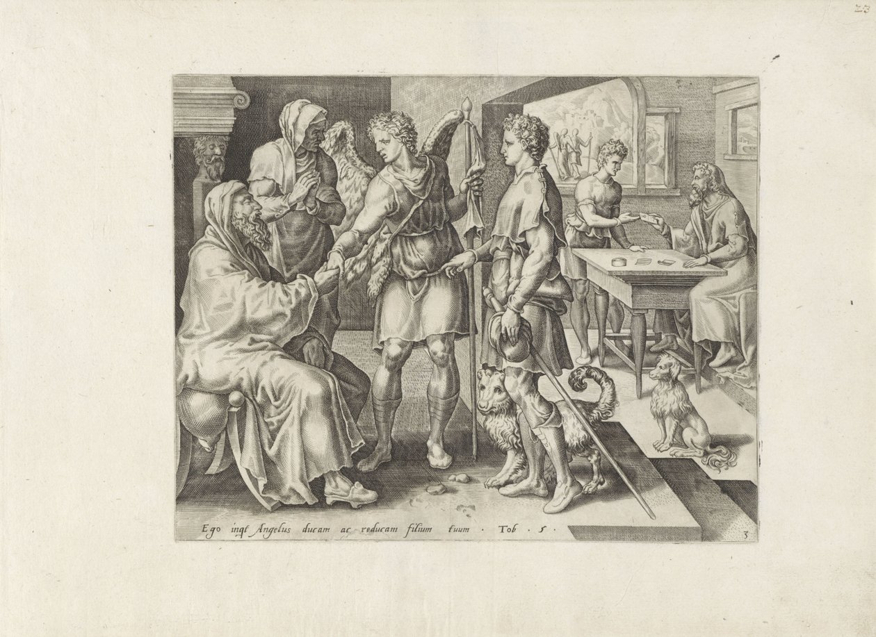 Adieu de Tobit et Anna - Anonymous