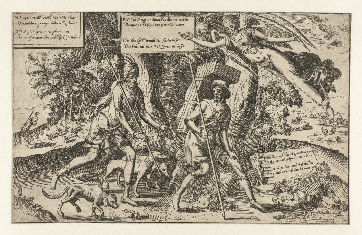 Allégorie du travail et du repos - Anonymous
