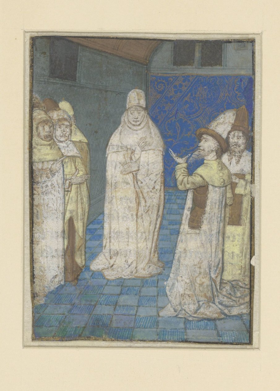 Boccace intervient dans une discussion - Anonymous