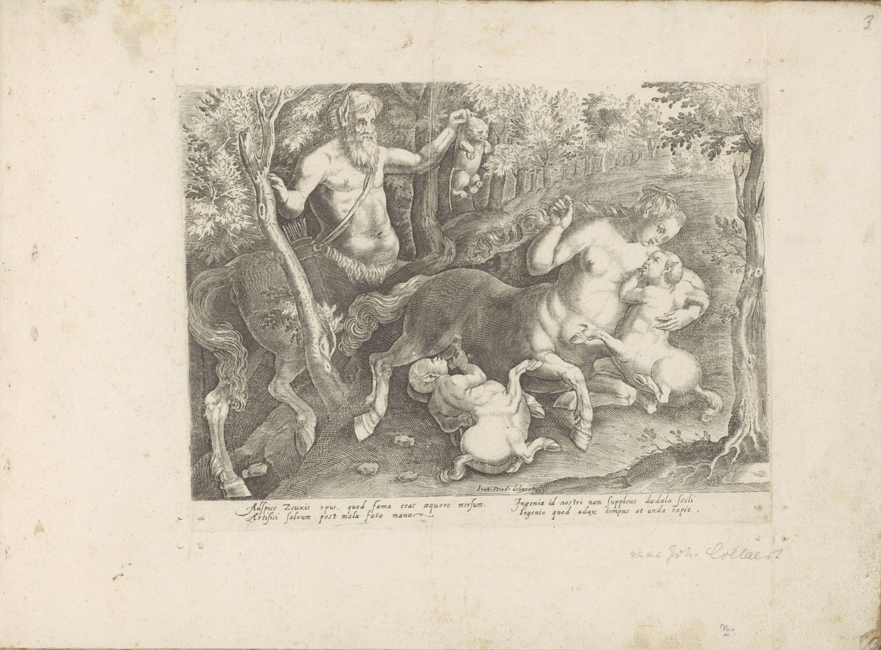 Famille de centaures - Anonymous