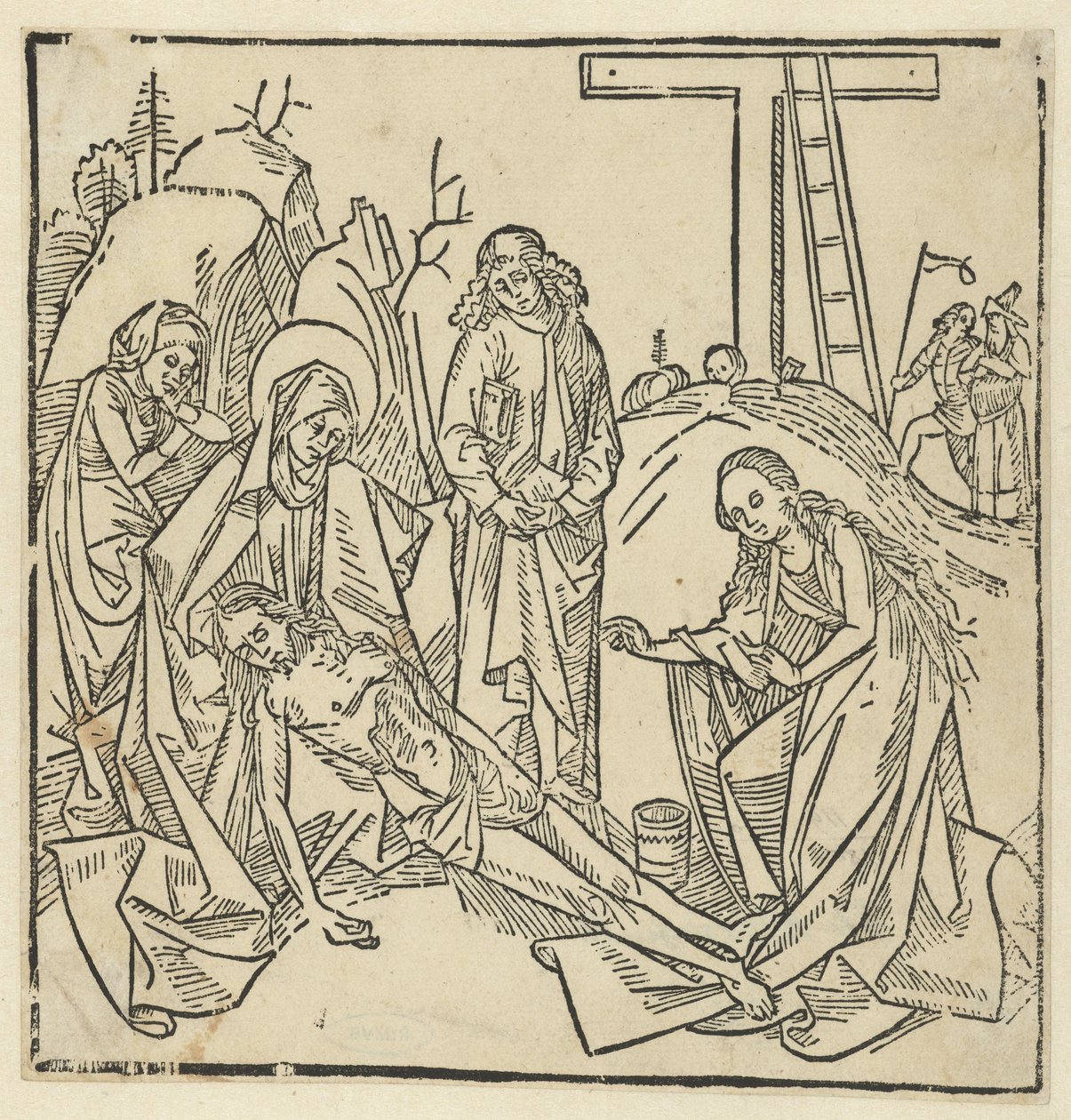 La lamentation du Christ - Anonymous