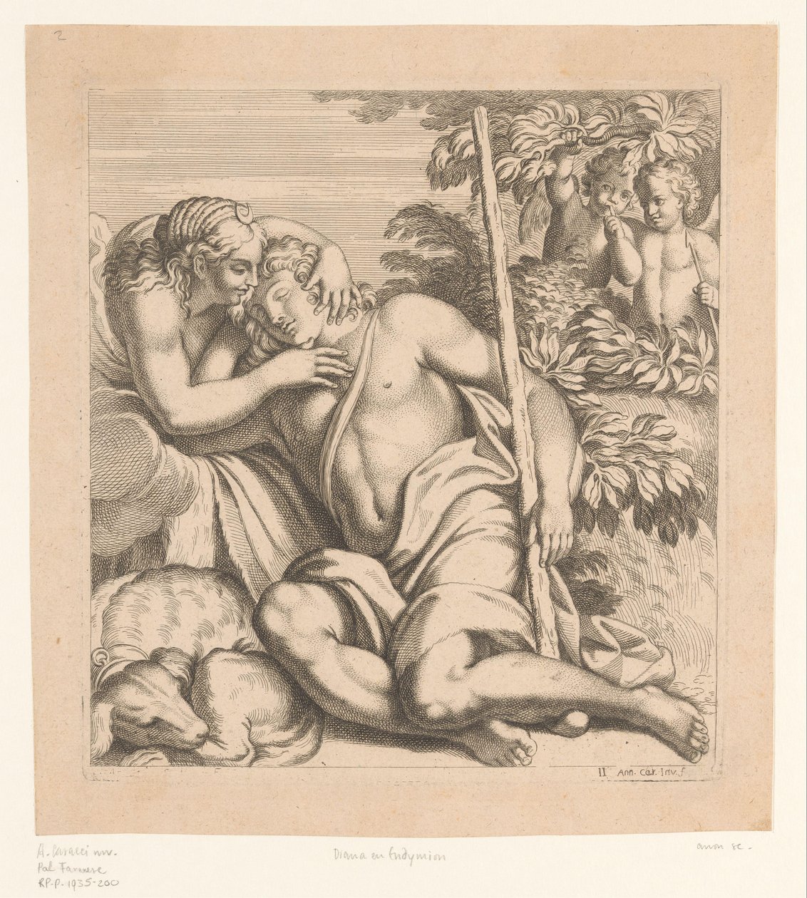 Diane et Endymion - Anonymous