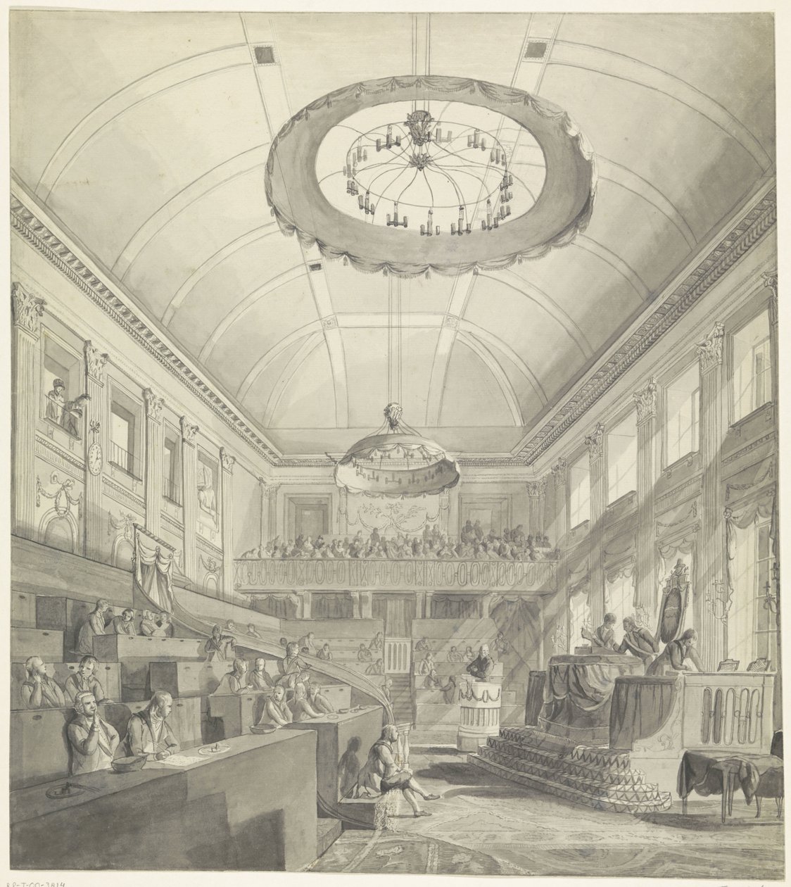 Première Assemblée nationale à La Haye, 1796 - Anonymous