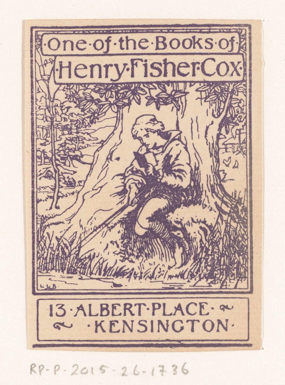 Ex libris de Henry Fisher Cox - Anonymous