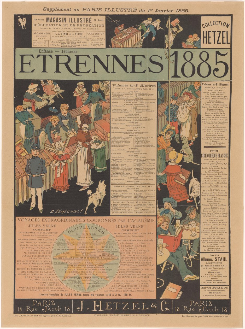 Liste de fonds de J. Hetzel & Cie à Paris - Anonymous