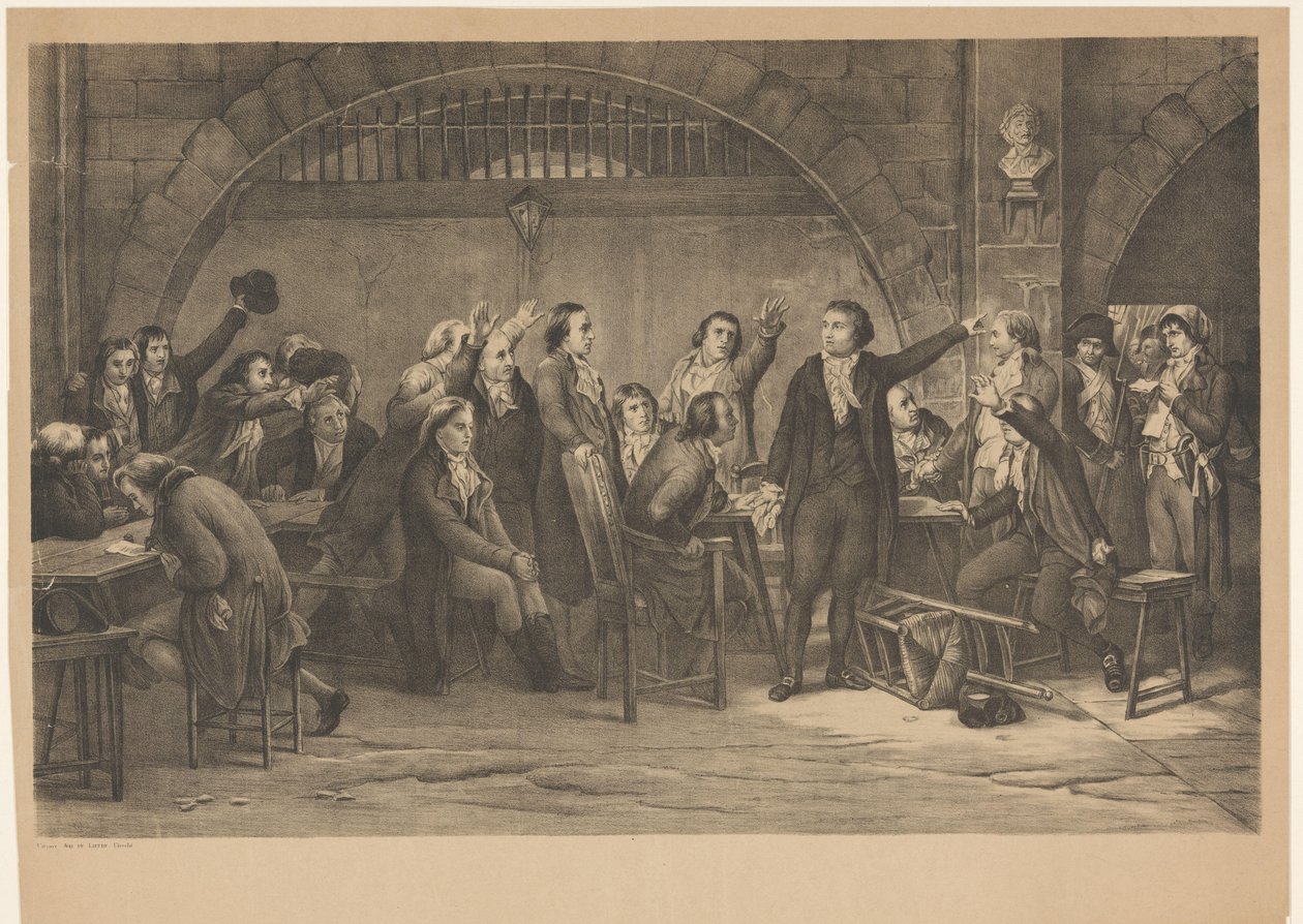 Arrestation des Girondins 1793 - Anonymous