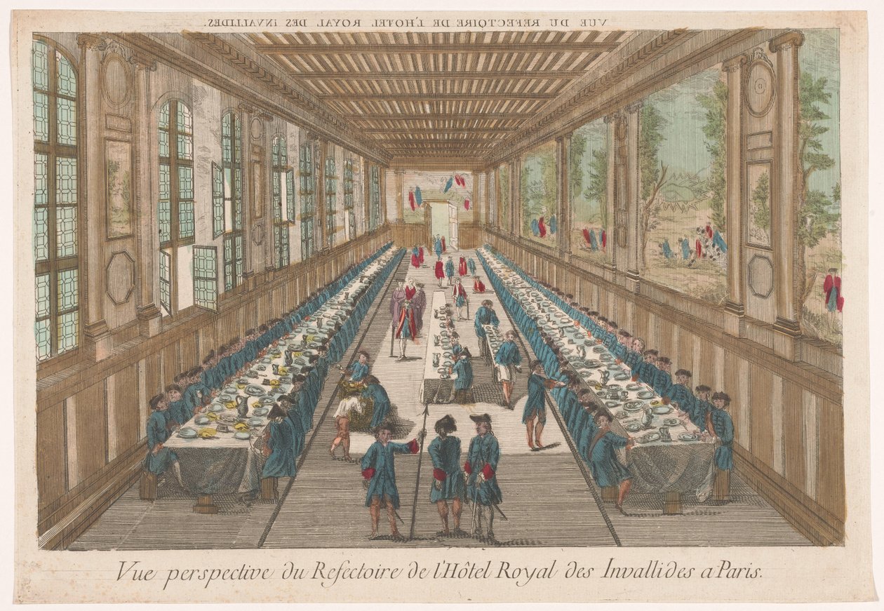 Vue de la salle à manger de l