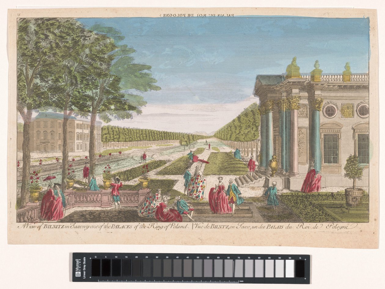 Vue sur le Schloss Pillnitz - Anonymous