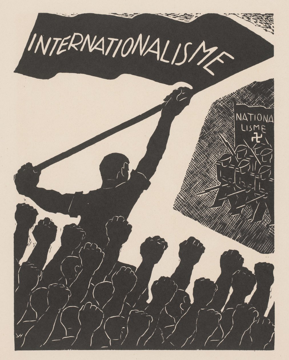 Internationalisme contre National-socialisme - Anonymous