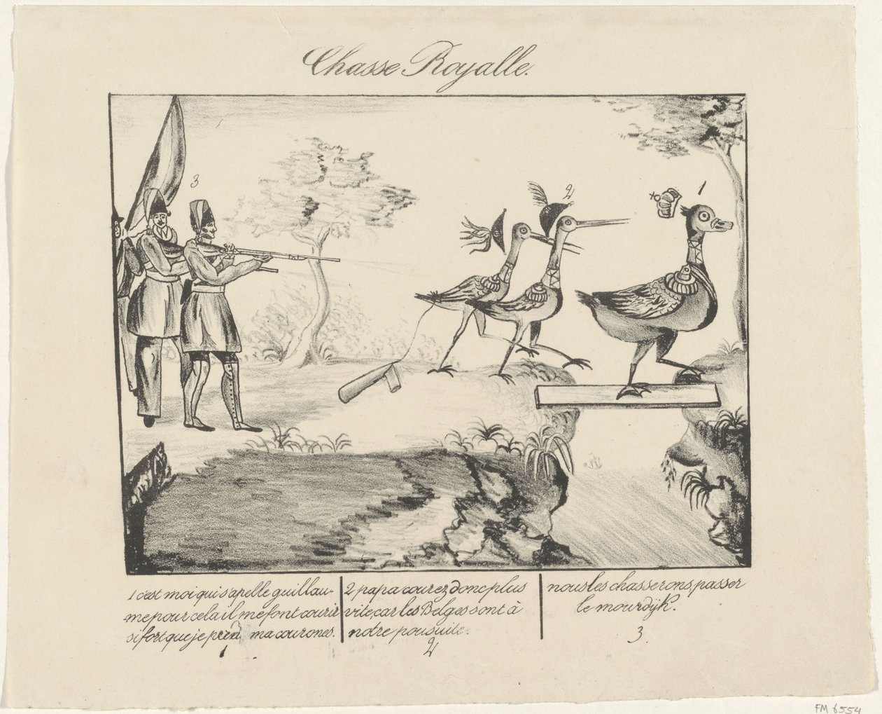 Chasse royale, 1830 - Anonymous
