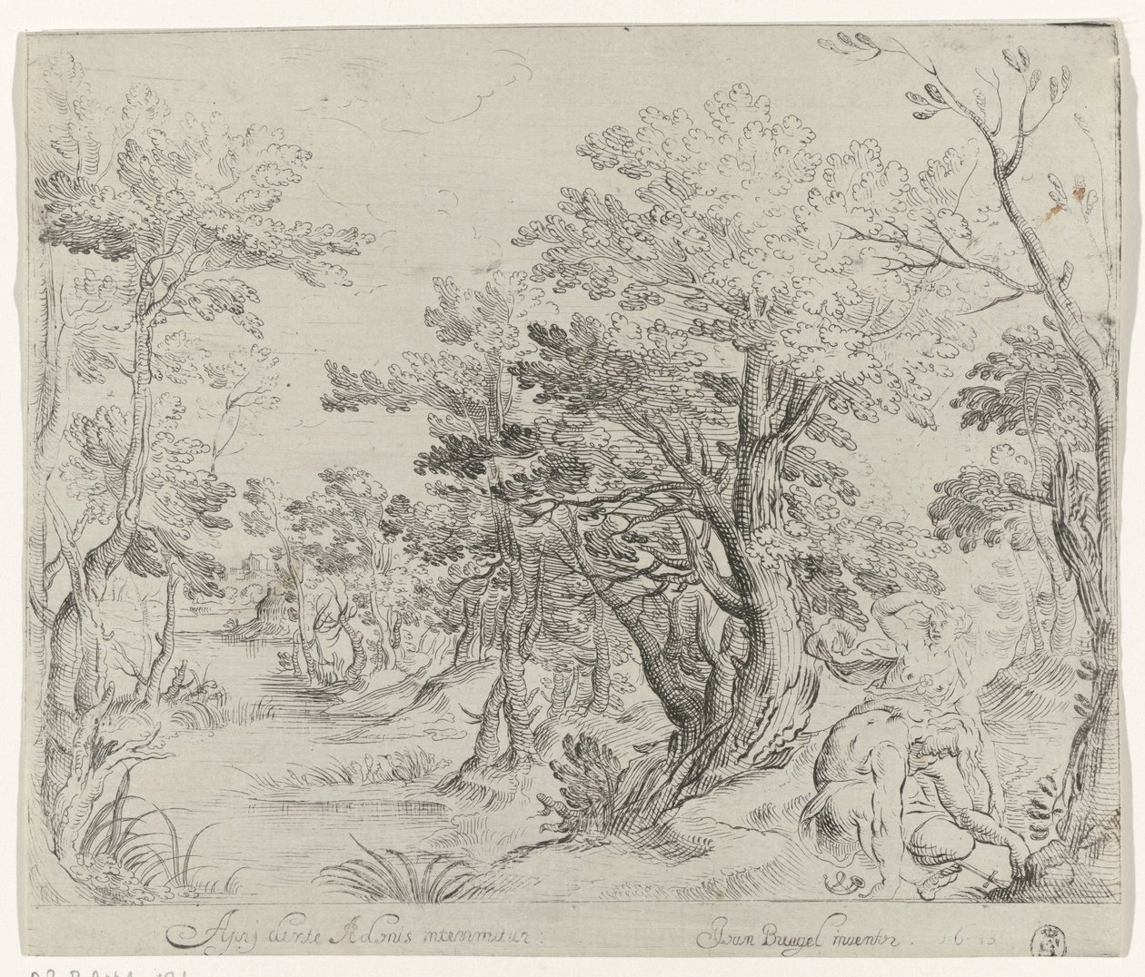 Paysage avec Vénus pleurant la mort d