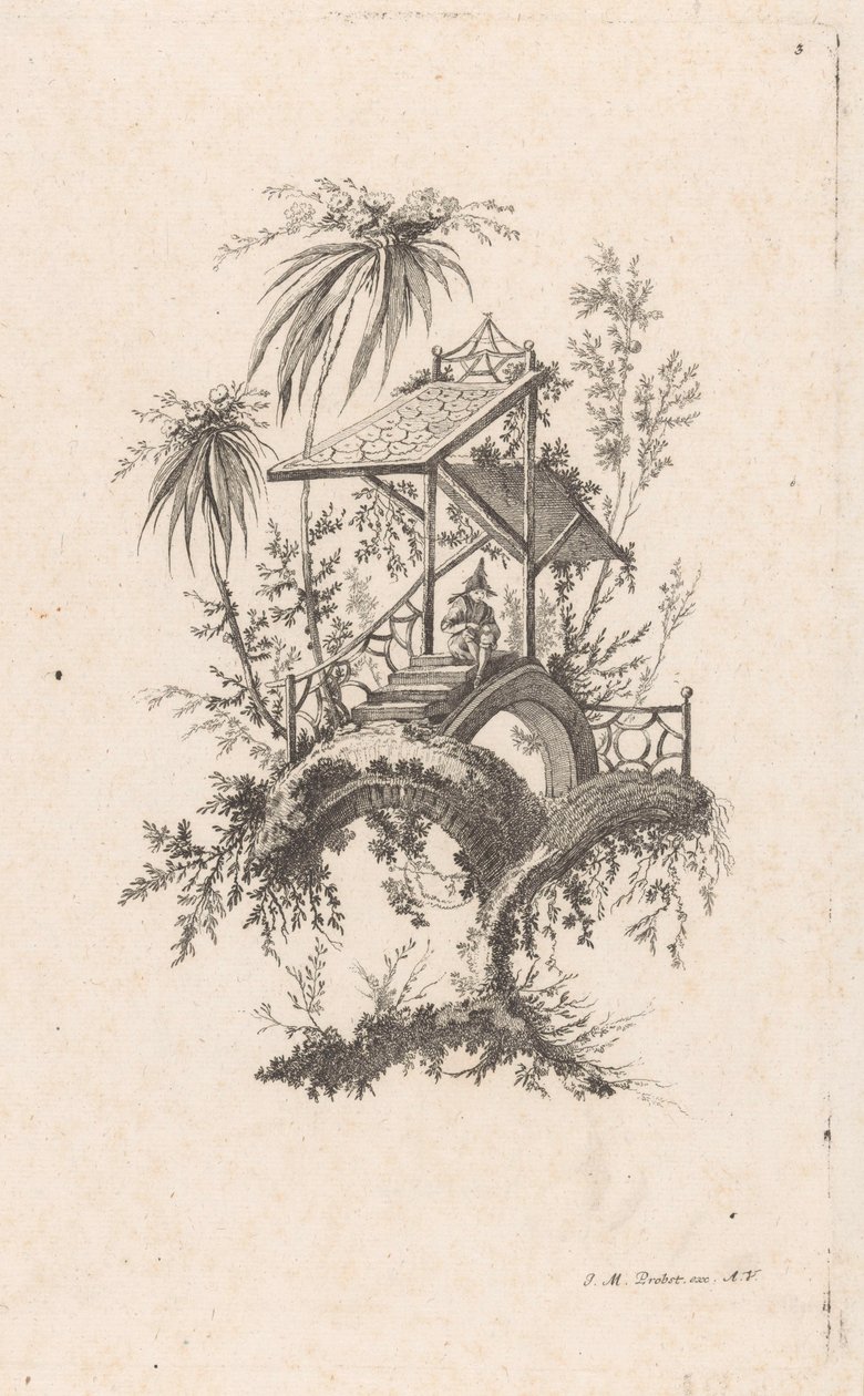 Homme sur un escalier - Anonymous