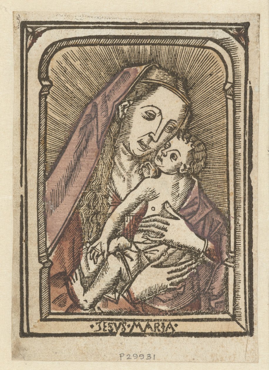 Marie avec enfant - Anonymous