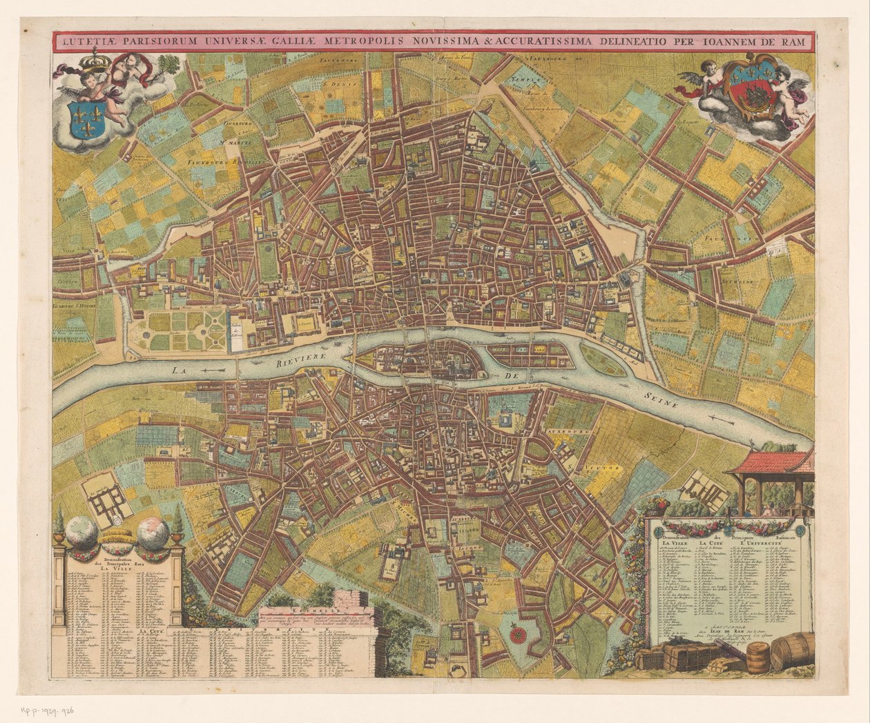 Plan de Paris - Anonymous