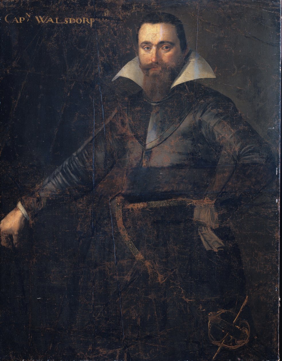 Portrait de Bartholomeus Andrio Walsdorffer, capitaine d