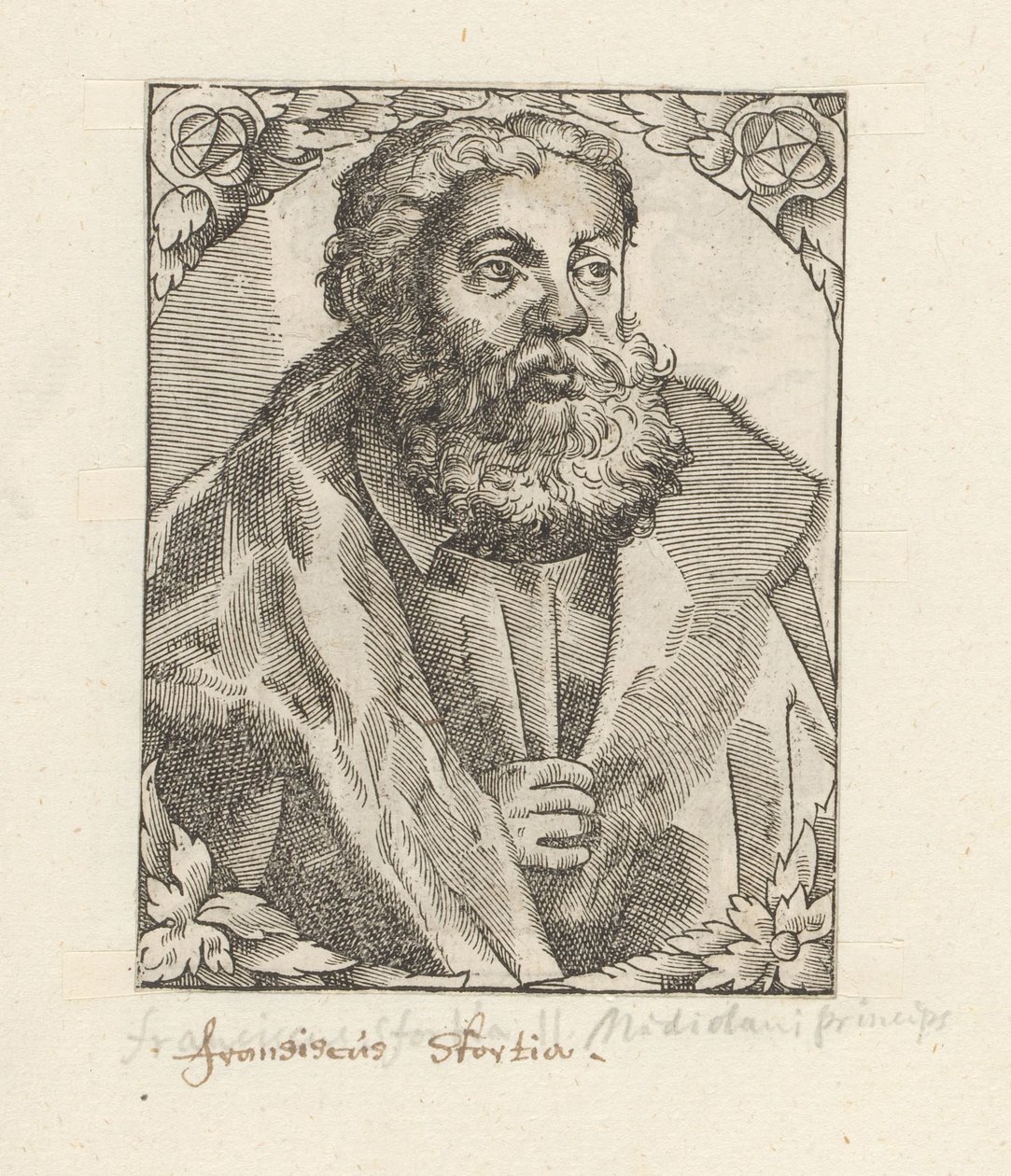 Portrait de Francesco II Sforza - Anonymous