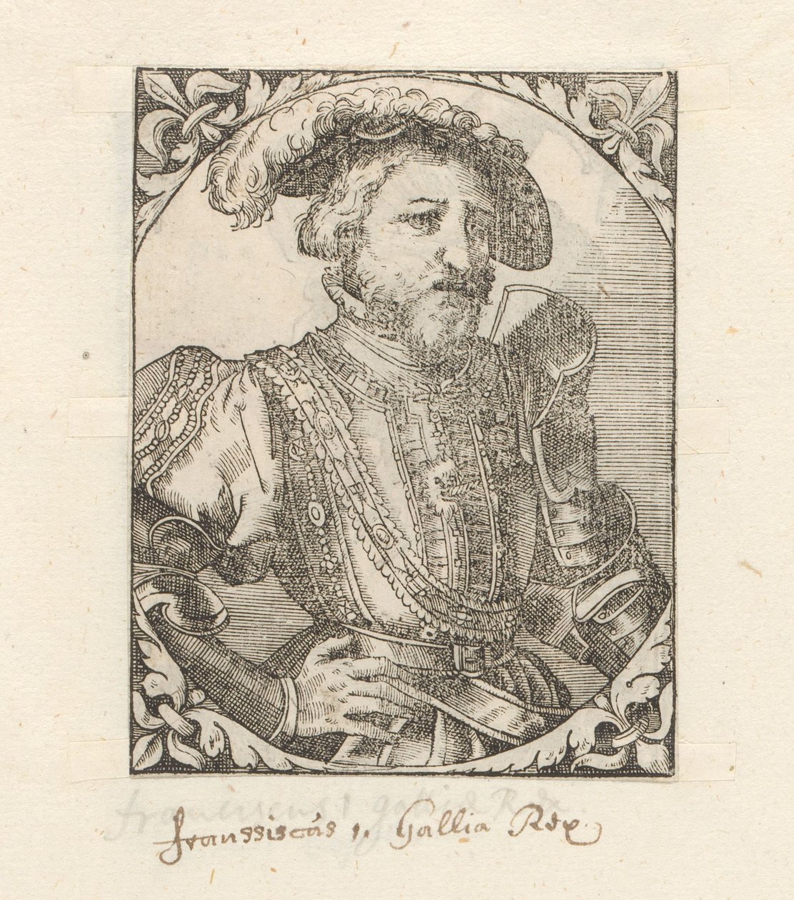 Portrait de François Ier de Valois-Angoulême, roi de France - Anonymous