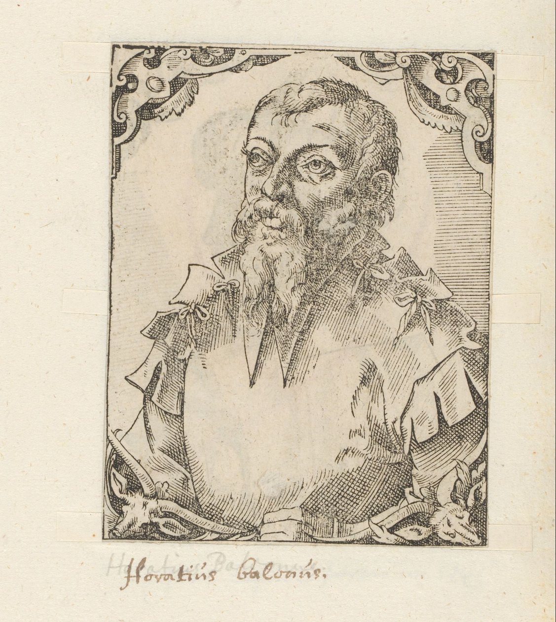 Portrait de Horatio Baglioni - Anonymous