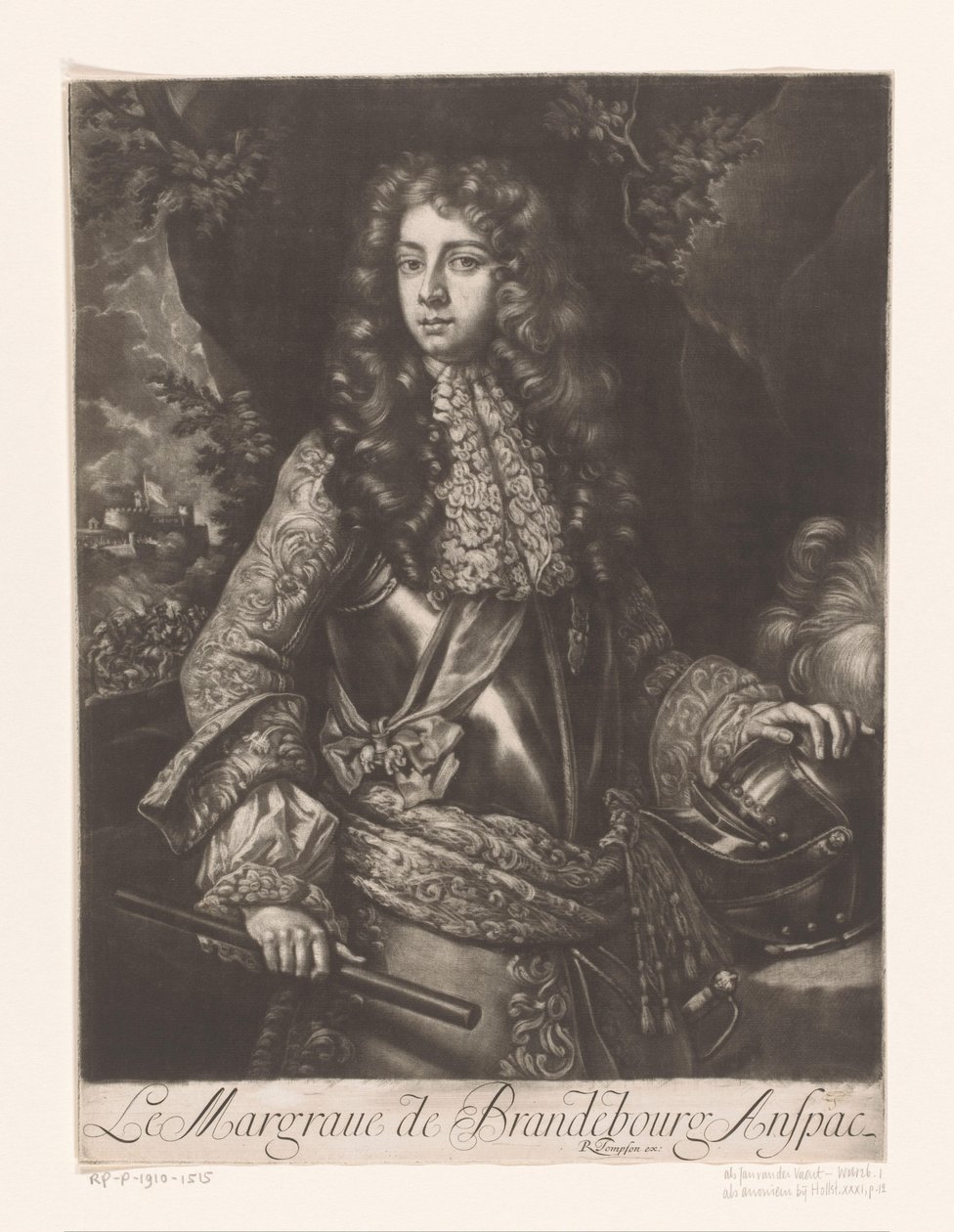 Portrait de Jean-Frédéric de Brandebourg-Ansbach - Anonymous