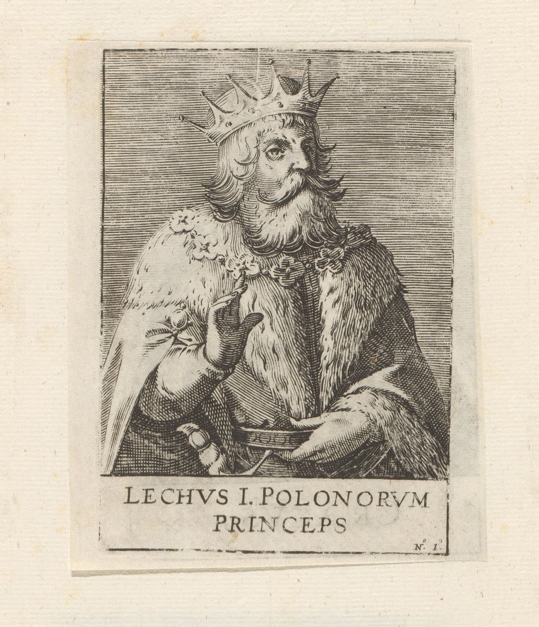 Portrait de Lech I - Anonymous