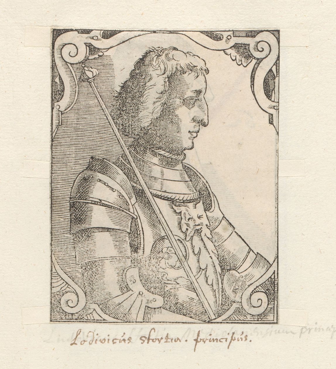 Portrait de Ludovico Sforza - Anonymous