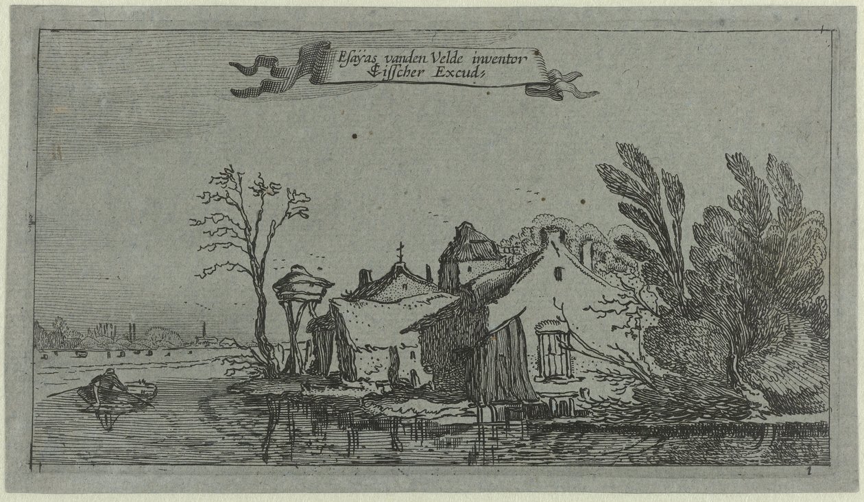 Vue de rivière - Anonymous