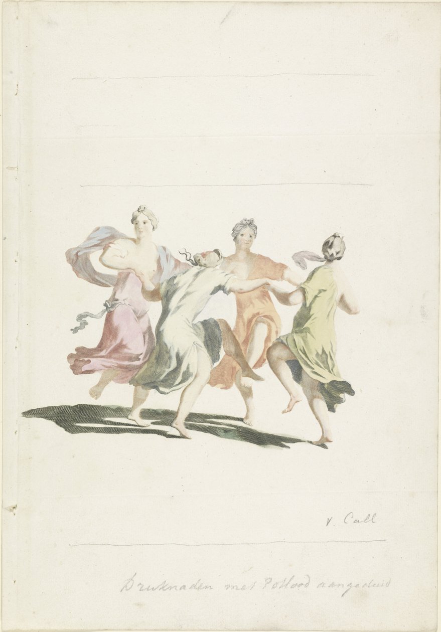 Quatre femmes dansant - Anonymous