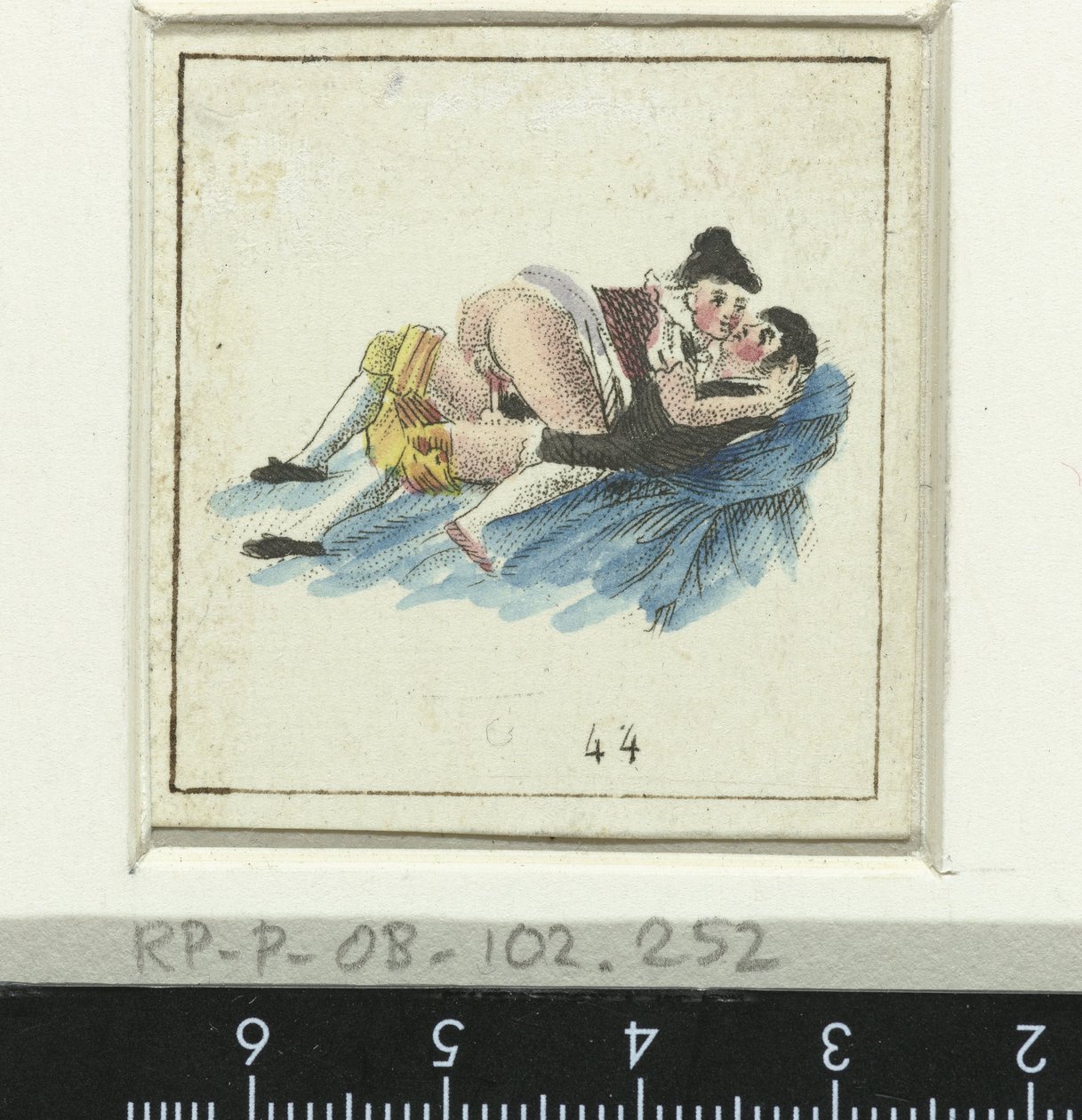 Couple amoureux, homme et femme habillés - Anonymous
