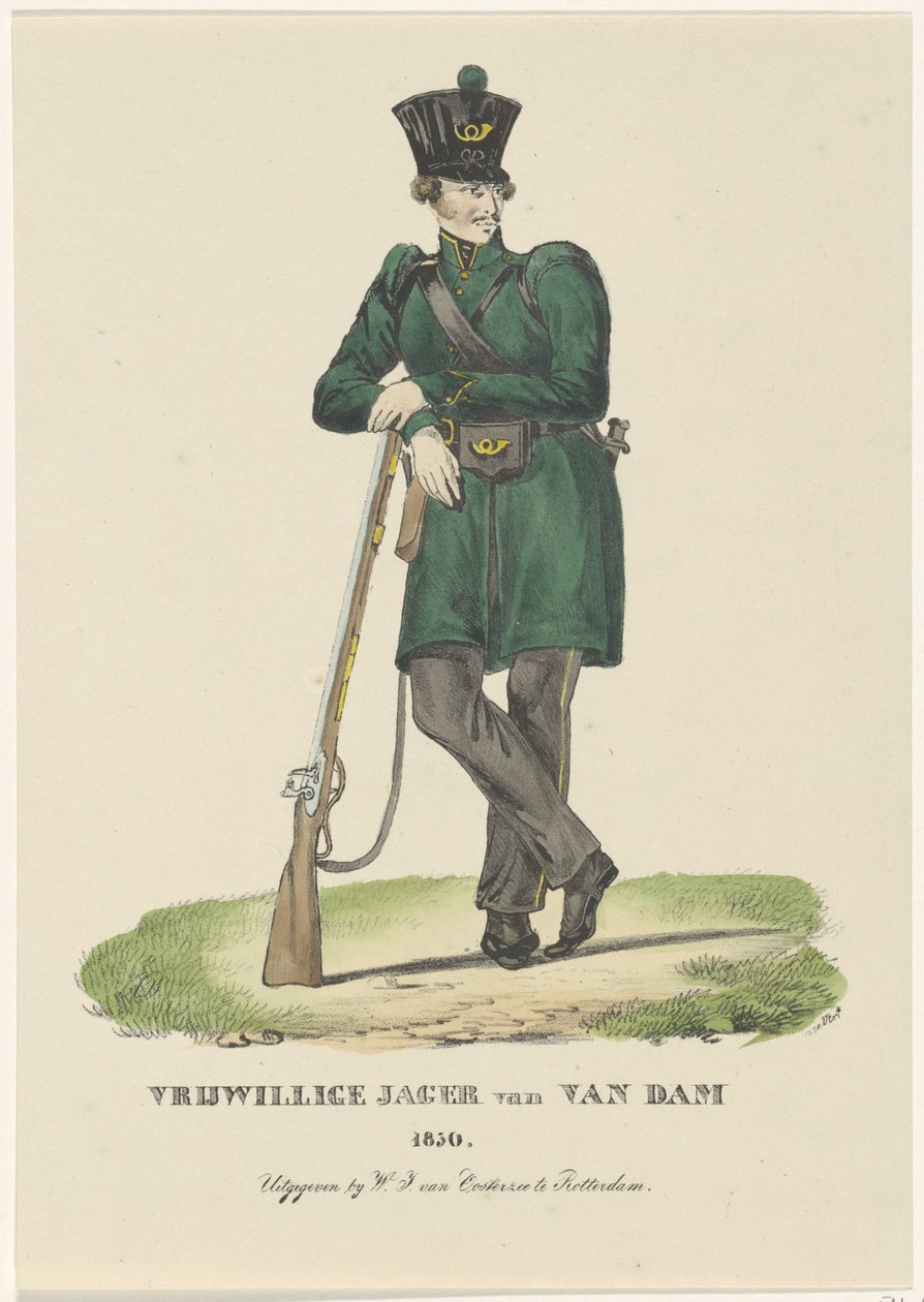 Chasseur Volontaire de Van Dam, 1830 - Anonymous