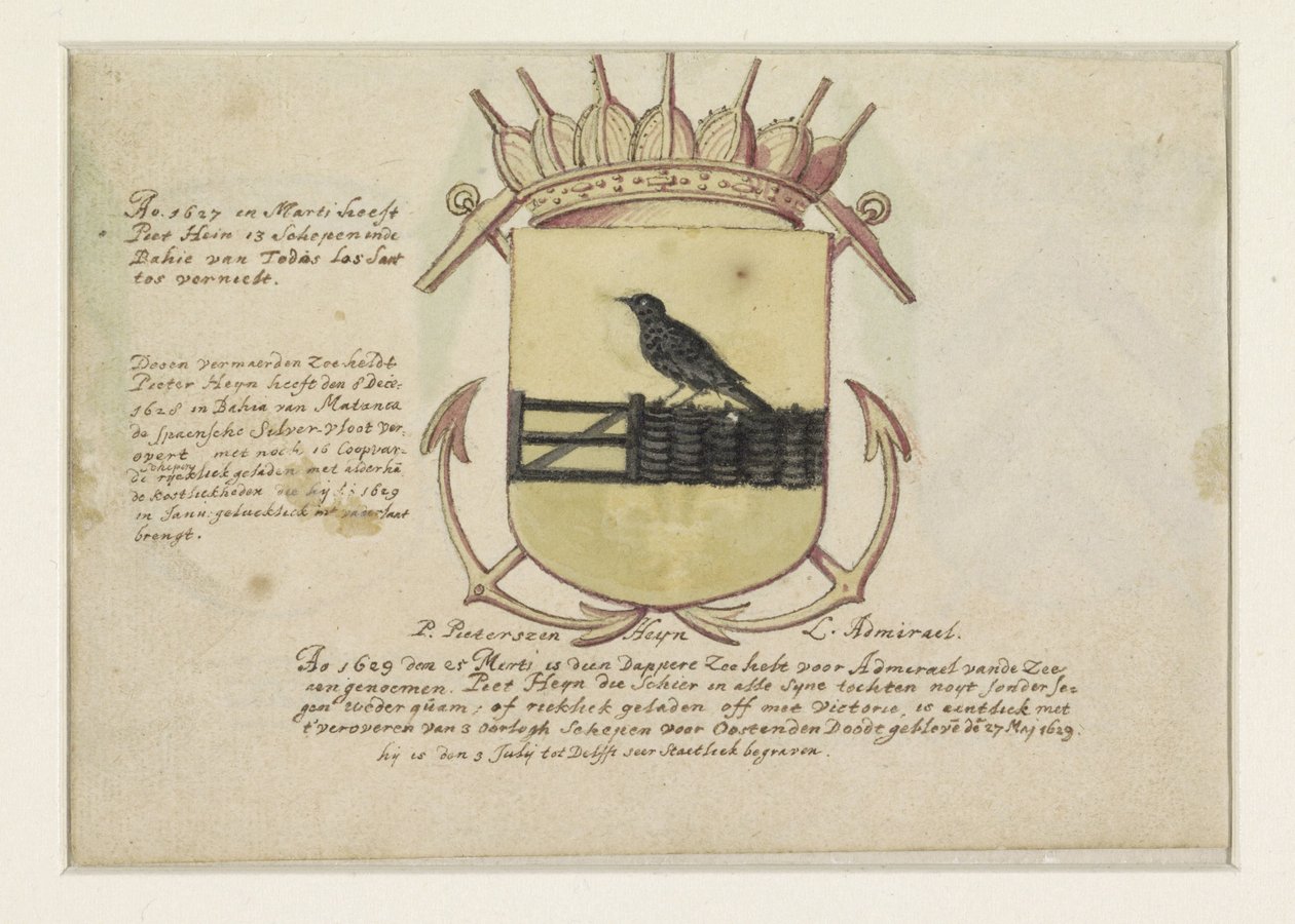 Armoiries de Van Dorth et de l