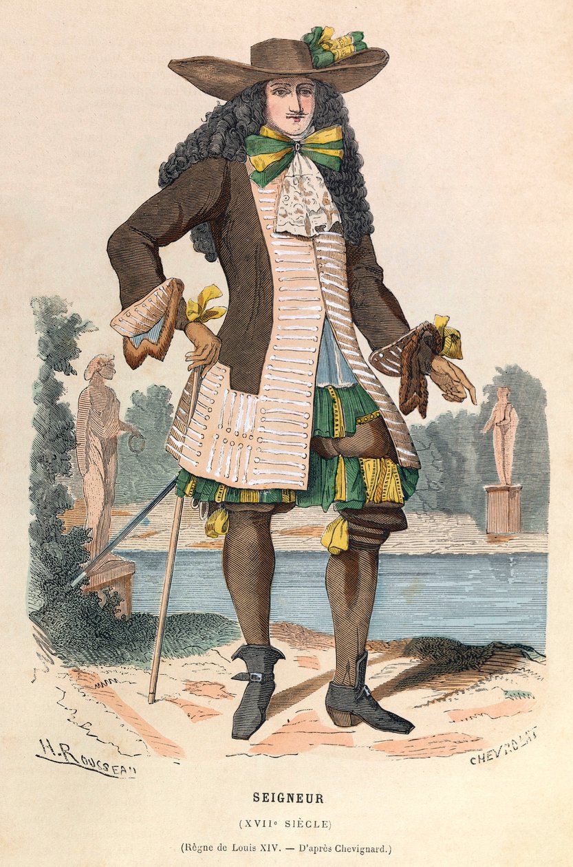 Un seigneur au XVIIe siècle - Un noble XVIIe siècle - Anonymous Anonymous