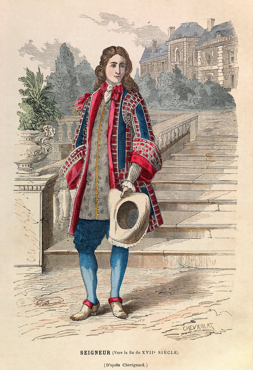 Un seigneur vers la fin du 17ème siècle - Collection privée - Anonymous Anonymous