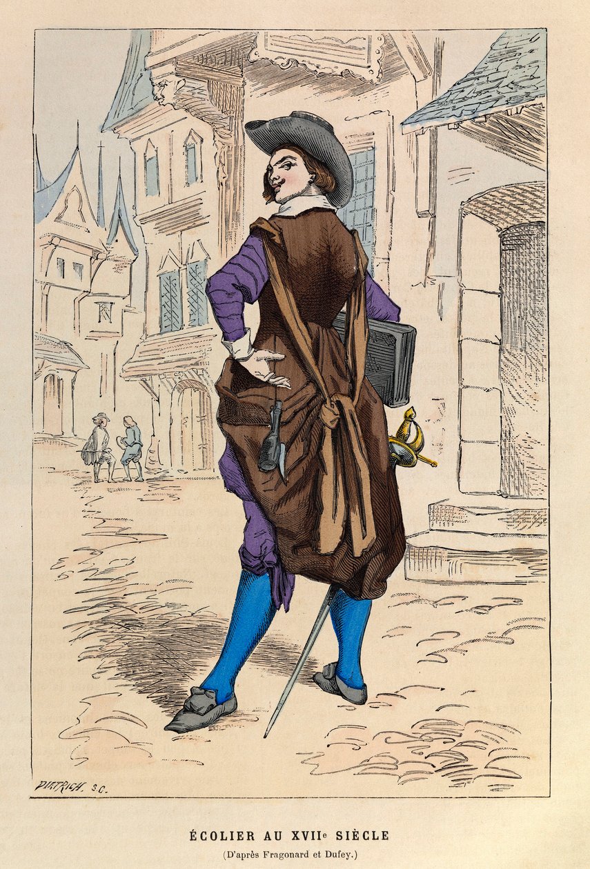 Un érudit à Paris au 17ème siècle - Collection privée - Anonymous Anonymous