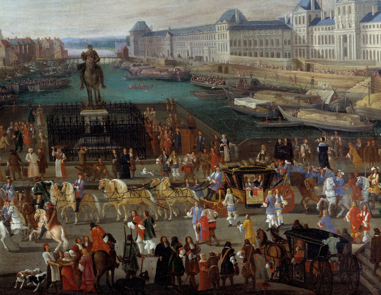 Activités et passage sur le Pont Neuf à Paris - Anonymous Anonymous