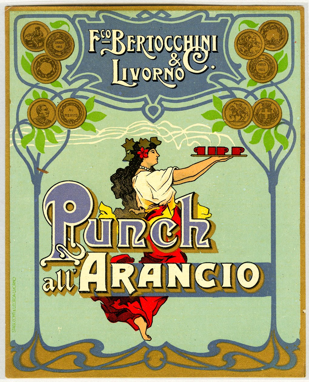 Publicité pour le punch à l