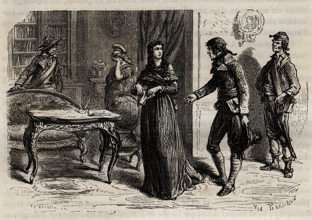 Arrestation de Madame Roland le 1er juin 1793 à Paris - Anonymous Anonymous