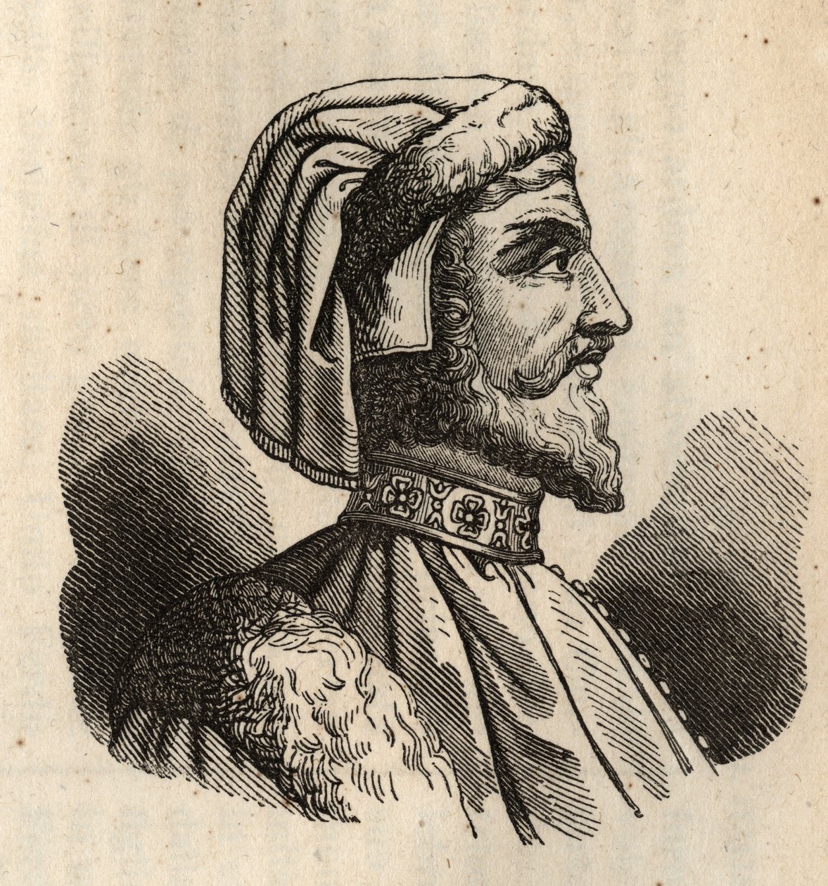 Azzon Visconti (1302-1339) - gravure - Anonymous Anonymous