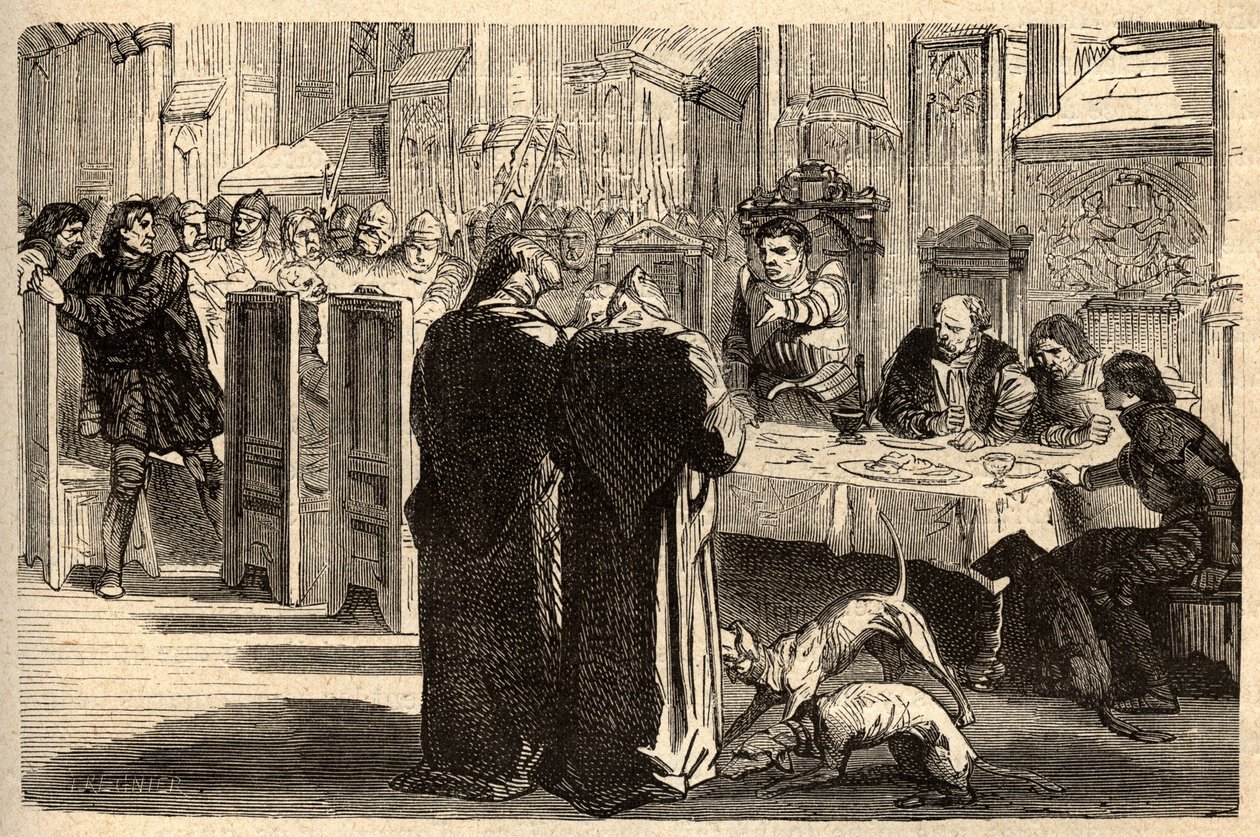Bretagne - Louis II de La Trémoille (1460-1525) devant Louis d